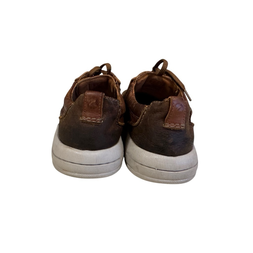 Clarks Men's Driftway Low Dark Brown Leather Casual Comfort Shoes Size 11M - Picture 2 of 11